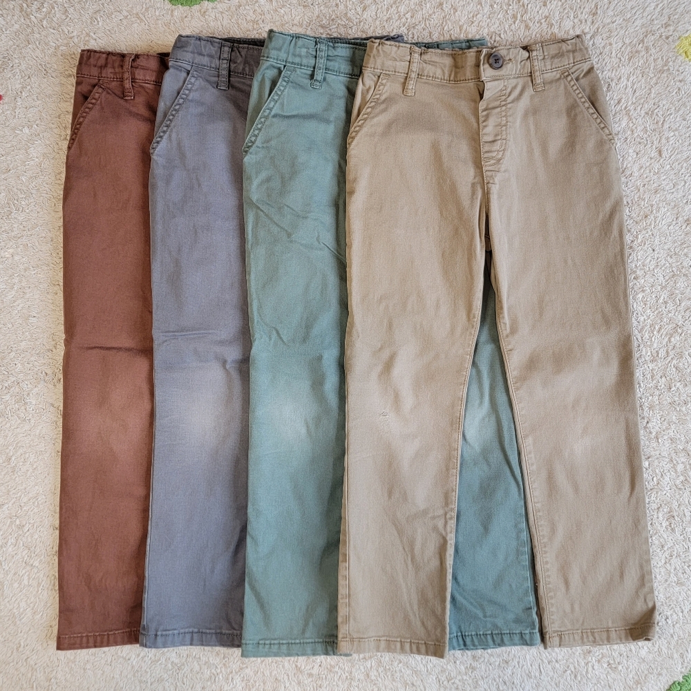 Cat & Jack™ Toddler Boys' Slim Fit Chino Pants (Lot of 4) , 5T